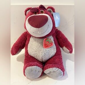 Disney Toy Story 3 Lotso Bear Strawberry Scented 14" Soft Plush Toy New